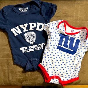 Baby Set NY Onesies NYPD